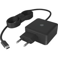 ICY BOX IB-PS111-PD Universel Noir Secteur Intérieure chargeur Noir, 1x USB-C, Intérieure, Secteur, 1,5 m, Noir