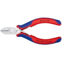 KNIPEX 70 15 110, Tenailles de cran Rouge/Bleu