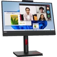 Lenovo ThinkCentre TIO-24 Gen5 Moniteur 24" Noir, 1x DisplayPort, 1x HDMI, 1x USB-A, 60,5 cm (23.8"), 1920 x 1080 pixels, Full HD, LED, 6 ms, Noir