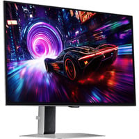 Samsung Odyssey S27FG814SU OLED (G81SF) 27" 4K Ultra HD Moniteur gaming Argent, 1x DisplayPort, 2x HDMI, 2x USB-A, 240 Hz, 68,6 cm (27"), 2160 x 3840 pixels, 4K Ultra HD, OLED, 0,03 ms, Métallique