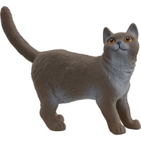 Schleich FARM WORLD British shorthair, Figurine 3 an(s), Marron, Gris, Plastique