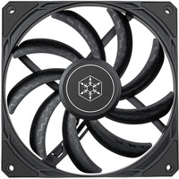 SilverStone Air Slimmer 140 ventilateur de boîtier Noir, 140 x 140 x 16 mm, PWM