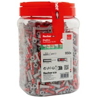 fischer Cheville DUOPOWER 6x30 BigBox Gris clair/Rouge