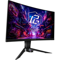 ASRock PG27QRT2A 27" Moniteur gaming incurvé Noir, 1x DisplayPort, 2x HDMI, 180 Hz