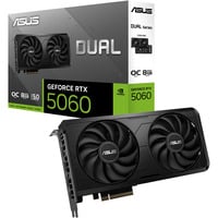 ASUS GeForce RTX 5060 DUAL OC EVO Edition 8GB, Carte graphique Noir