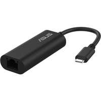 ASUS USB-C2500 V2 Ethernet, Carte réseau Avec fil, USB, Ethernet, Noir