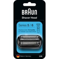 Braun 81697104 accessoire de rasage Tête de rasage Noir, Tête de rasage, 1 tête(s), Noir, 18 mois, Allemagne, Braun