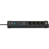 Brennenstuhl Multiprise Premium-Line 4 prises Noir