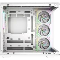 Cooler Master Elite 600 ARGB boîtier midi tower Blanc | 2x USB-A | 1x USB-C | RGB | Verre Trempé