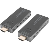 Digitus DS-55323, Extension HDMI Noir/Argent
