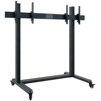 HAGOR CPS Mobile Stand Dual 55 - 65", Support Noir