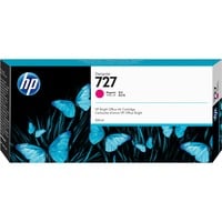 HP 727 cartouche d'encre DesignJet magenta, 300 ml 300 ml, HP DesignJet T920, T1500, T930, T1530, T2530, T2500 eMFP, Magenta, F9J77A, Singapour, 283 mm, 41 mm