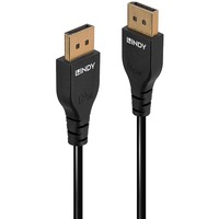 Lindy 36463 câble DisplayPort 3 m Noir Noir, 3 m, DisplayPort, DisplayPort, Mâle, Mâle, 7680 x 4320 pixels