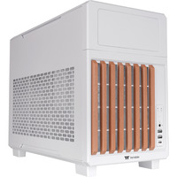 Thermaltake TR200 WS boîtier mini tower Blanc/bois | 2x USB-A | 1x USB-C