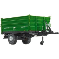 Wiking Brantner E 6035 Remorque basculante trois côtés à un essieu, Modèle réduit de voiture 