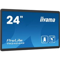 iiyama ProLite TW2424AS-B1, Moniteur LED Noir, Touch, HDMI, USB, WLAN, LAN, Android