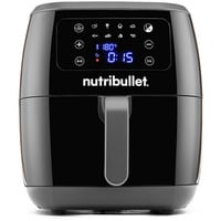nutribullet XXL Digital Air Fryer Unique 7 L Autonome 1800 W Friteuse d’air chaud Noir, Friteuse à air chaud Noir/Argent, Friteuse d’air chaud, 7 L, Unique, Noir, Tactile, Autonome