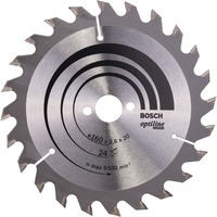 Bosch Lames de scies circulaires Optiline Wood, Lame de scie Bois, 16 cm, Bosch, 320 g, 1 pièce(s)