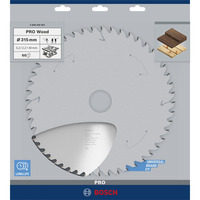 Bosch Lames de scies circulaires Optiline Wood, Lame de scie Bois, 31,5 cm, 3 cm, 2,2 mm, 3,2 mm, Bosch