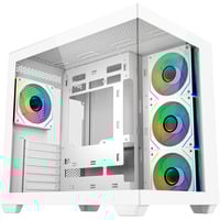 Cooler Master Elite 681 boîtier midi tower Blanc | 2x USB-A | 1x USB-C | RGB | Verre Trempé
