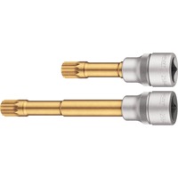 Hazet Schraubendreher-Einsatz-Satz 2584-12/2, 1/2", Clés mixtes à cliquet 