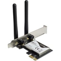 Inter-Tech DMG-31 Interne WLAN 300 Mbit/s, Adaptateur WLAN Interne, Sans fil, PCI Express, WLAN, Wi-Fi 4 (802.11n), 300 Mbit/s