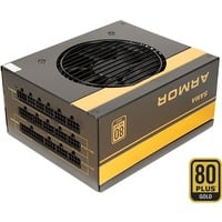 Inter-Tech SAMA FTX-850-B ARMOR unité d'alimentation d'énergie 20+4 pin ATX ATX Noir alimentation  modulaire 850 watt Noir, 4x PCIe, 850 W, 110 - 240 V, 850 W, 47 - 63 Hz, 6 - 15 A, Actif