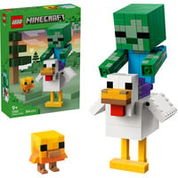 LEGO Minecraft Cavalier de Poulets, Jouets de construction 