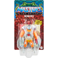 Mattel Les Maîtres de l’Univers – Figurine articulée Origins Roboto Masters of the Universe Les Maîtres de l’Univers – Figurine articulée Origins Roboto, 6 an(s), Multicolore, Plastique