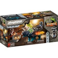 PLAYMOBIL Dino Rise - Triceratops et soldats, Jouets de construction 70627