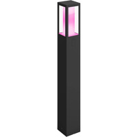 Philips Hue Hue White & Color Ambiance Lampadaire de chemin Impress, Lumière LED Noir