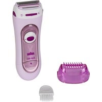 Procter & Gamble Silk-épil 5 LS5100 Tondeuse Rose, LadyShaver Rose, Rasoir rotatif, Rose, Batterie, 225 mm, 155 mm, 60 mm