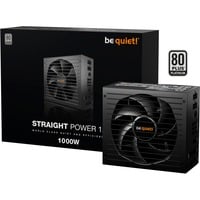 be quiet! Straight Power 12 Platinum, 1000 Watt alimentation  Noir, 1x 12VHPWR, 4x PCIe, Gestion des câbles
