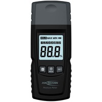 Ansmann Appareil de mesure d'humidité des matériaux 1900-0116, Humidimètre Noir
