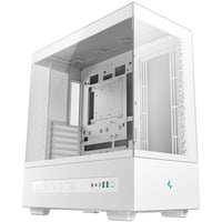 DeepCool CH690 DIGITAL boîtier midi tower Blanc | 2x USB-A | 1x USB-C | Verre Trempé