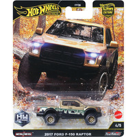 Hot Wheels Premium Car Culture Véhicule tout-terrain 17 Ford F150 Raptor, Jeu véhicule 