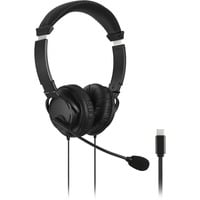 Kensington Micro-Casque Classic USB-C  on-ear Noir, Avec fil, Appels/Musique, Casque, Noir