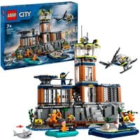 LEGO City - La prison de la police en haute mer, Jouets de construction 60419
