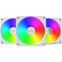 Montech GF120R V2 ARGB, Ventilateur de boîtier Blanc/Blanc