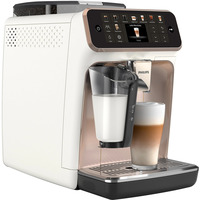 Philips EP5543/80, Machine à café/Espresso Or rose/Blanc