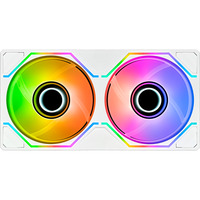 Thermaltake SWAFAN UNIFY 240 ventilateur de boîtier RGB  Blanc, 244 x 124 x 28 mm, PWM