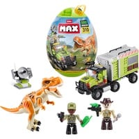 ZURU Attaque MAX Build More Dino Adventure T-Rex (31 pièces), Jouets de construction MAX Attaque Build More Dino Adventure T-Rex (31 pièces), Jeu de construction, 6 an(s), Plastique, 310 pièce(s)