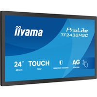 iiyama ProLite TF2438MSC-B2 23.8" Moniteur tactile Noir (Mat), 1x DisplayPort, 1x HDMI, 2x USB-A, 120 Hz