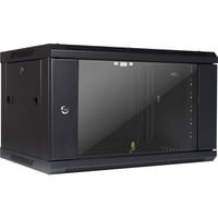 Inter-Tech Boîtier mural SMA-6406, Armoire informatique Noir