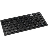 Kensington Clavier sans fil double multi-appareils compact Noir, Layout DE (QWERTZ)