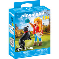 PLAYMOBIL My Life Femme avec Sennenhund, Jouets de construction 