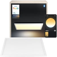 Philips White Ambiance Aurelle Plafonnier Carré XL, Lumière LED Blanc