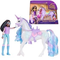 Spin Master Coffret Licorne Et Poupee Glacier Et Layla Unicorn Academy, Figurine Coffret Licorne Et Poupee Glacier Et Layla Unicorn Academy, Poupée mannequin, Femelle, 3 an(s), Fille, 115 mm, 180 g