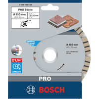 Bosch 2608602643 Accessoires pour meuleuse d'angle, Disque de coupe 15 cm, 1 pièce(s)