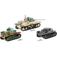 COBI Renault R35 - Valentine IX - Panzer I, Jouets de construction 
